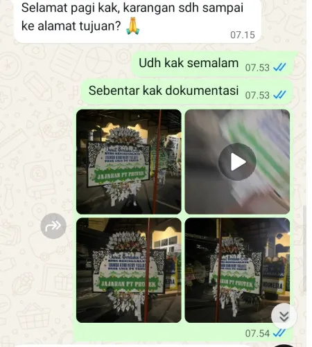 Pengiriman Papan Bunga Selamat Kebayoran Lama Selatan