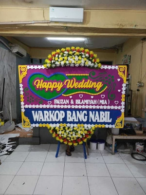 Papan Bunga di Kebayoran Lama Selatan