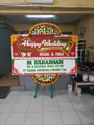Papan Bunga di Kebayoran Lama Selatan