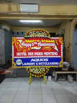 Papan Bunga di Kebayoran Lama Selatan